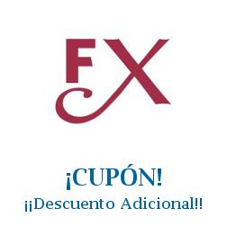 Logo de la tienda FragranceX con cupones de descuento