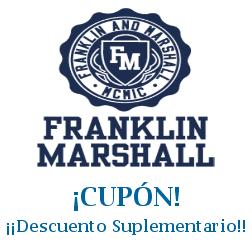 Logo de la tienda Franklin & Marshall con cupones de descuento