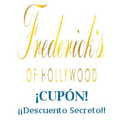 Logo de la tienda Frederick's of Hollywood con cupones de descuento