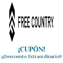 Logo de la tienda Free Country con cupones de descuento