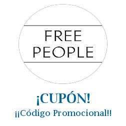 Logo de la tienda Free People con cupones de descuento