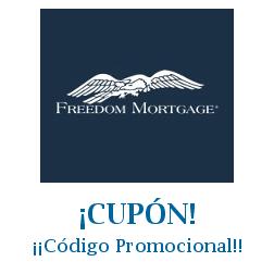 Logo de la tienda Freedom Mortgage con cupones de descuento