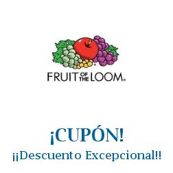 Logo de la tienda Fruit of the Loom con cupones de descuento