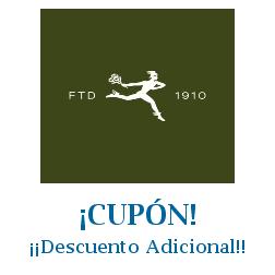 Logo de la tienda FTD con cupones de descuento