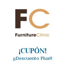 Logo de la tienda FurnitureClinic con cupones de descuento