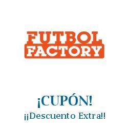 Logo de la tienda Fútbol Factory con cupones de descuento