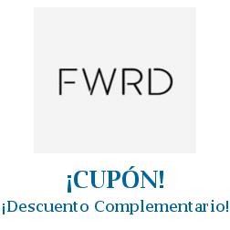 Logo de la tienda FWRD con cupones de descuento