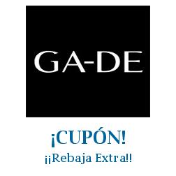 Logo de la tienda GA DE Cosmetics con cupones de descuento