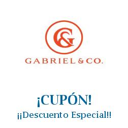 Logo de la tienda Gabriel NY con cupones de descuento