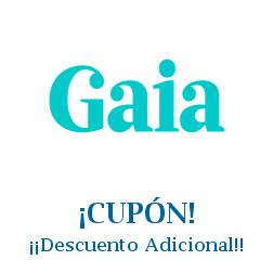 Logo de la tienda Gaia con cupones de descuento