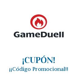 Logo de la tienda Game Duell con cupones de descuento