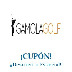 Logo de la tienda Gamola Golf con cupones de descuento