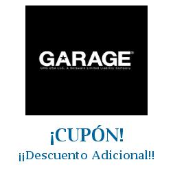 Logo de la tienda Garage Clothing con cupones de descuento