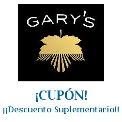 Logo de la tienda Garys Wine con cupones de descuento