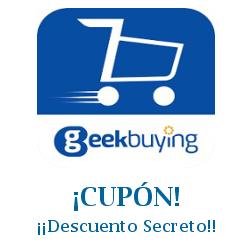 Logo de la tienda Geek Buying con cupones de descuento