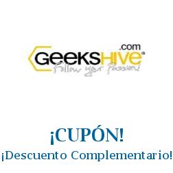 Logo de la tienda Geeks hive con cupones de descuento