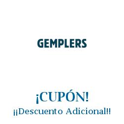 Logo de la tienda Gemplers con cupones de descuento