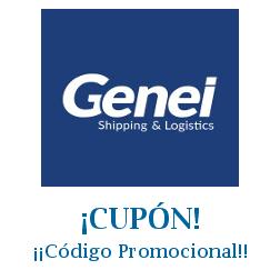 Logo de la tienda Genei con cupones de descuento