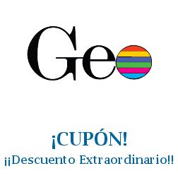 Logo de la tienda Geographics con cupones de descuento