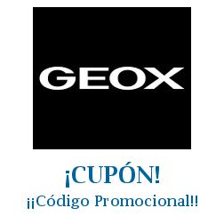 Logo de la tienda Geox con cupones de descuento