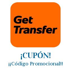 Logo de la tienda GetTransfer con cupones de descuento