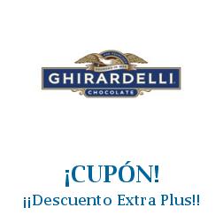 Logo de la tienda Ghirardelli con cupones de descuento