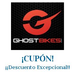 Logo de la tienda Ghost Bikes con cupones de descuento