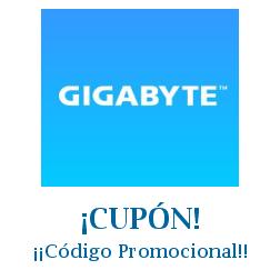 Logo de la tienda Gigabyte con cupones de descuento