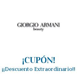 Logo de la tienda Giorgio Armani Beauty con cupones de descuento