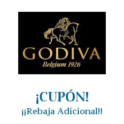 Logo de la tienda Godiva con cupones de descuento