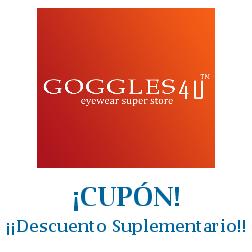 Logo de la tienda Goggles4u con cupones de descuento