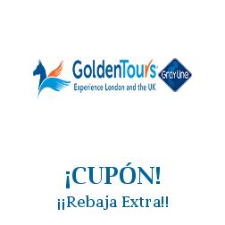 Logo de la tienda Golden Tours con cupones de descuento