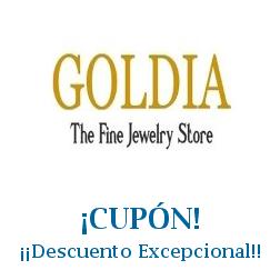 Logo de la tienda Goldia con cupones de descuento