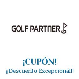 Logo de la tienda Golf Partner USA con cupones de descuento