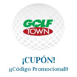 Logo de la tienda Golf Town con cupones de descuento