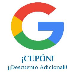 Logo de la tienda Google Play con cupones de descuento