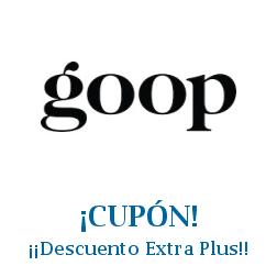 Logo de la tienda Goop con cupones de descuento