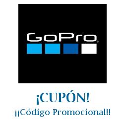 Logo de la tienda GoPro con cupones de descuento