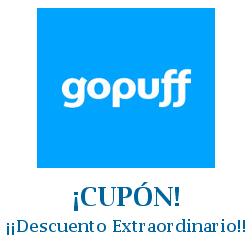 Logo de la tienda goPuff con cupones de descuento