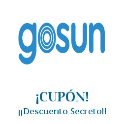 Logo de la tienda GoSun con cupones de descuento