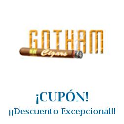 Logo de la tienda Gotham Cigars con cupones de descuento