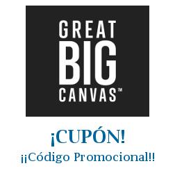 Logo de la tienda Great Big Canvas con cupones de descuento