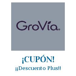 Logo de la tienda GroVia con cupones de descuento