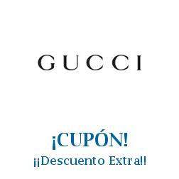 Logo de la tienda Gucci con cupones de descuento