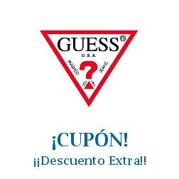 Logo de la tienda Guess con cupones de descuento