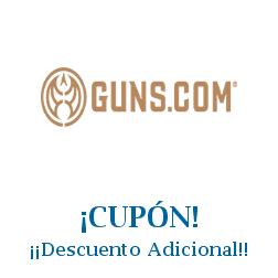 Logo de la tienda Guns con cupones de descuento