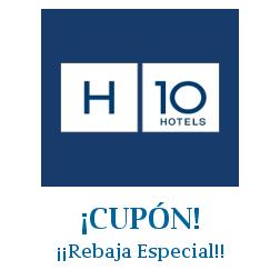 Logo de la tienda H10 Hotels con cupones de descuento