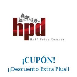 Logo de la tienda Half Price Drapes con cupones de descuento