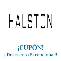 Logo de la tienda Halston con cupones de descuento