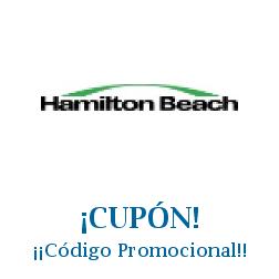 Logo de la tienda Hamilton Beach con cupones de descuento